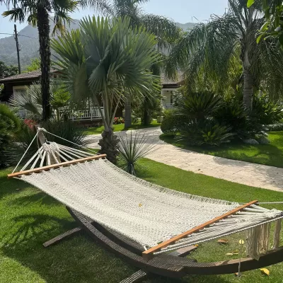 iki kişilik hamak El örgü hamak